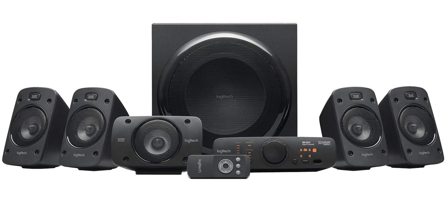 Logitech Z906 installation home cinéma pas cher