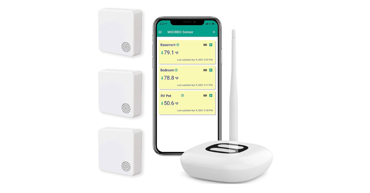 MOCREO best wifi temperature sensor