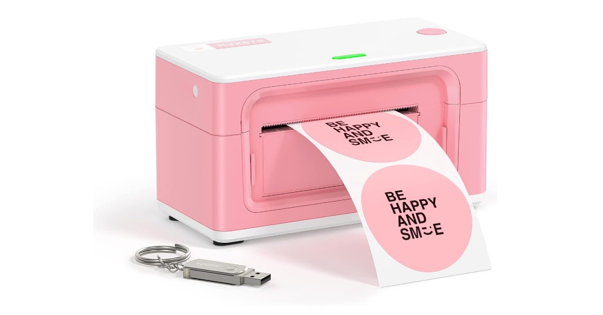 MUNBYN machine à stickers professionnelle
