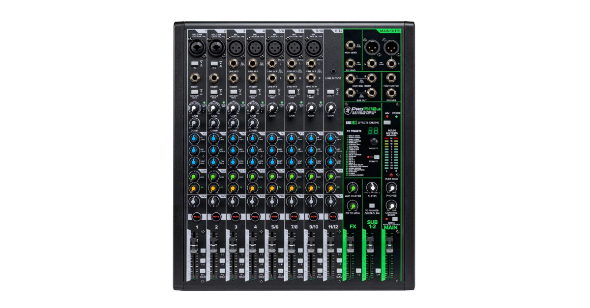 Mackie ProFXv3 digital mixer for home studio