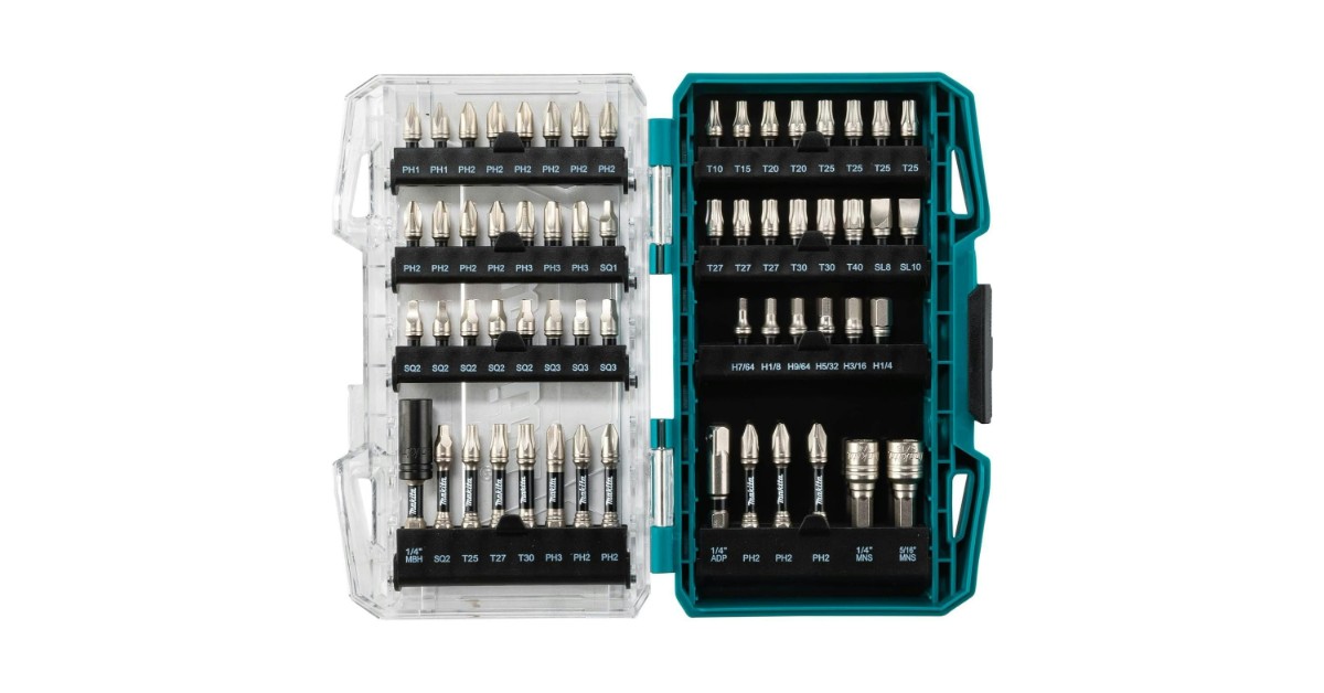 Makita E-01644 Impact XPS 60 Piece Impact Bit Set