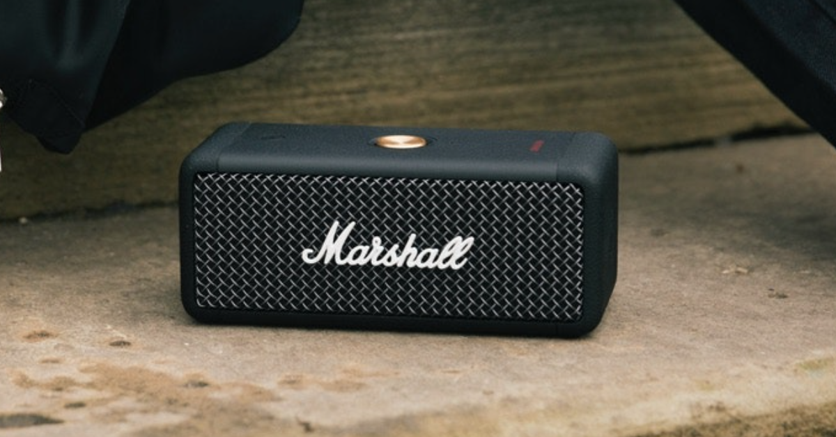 Marshall Emberton best outdoor speakers for projector