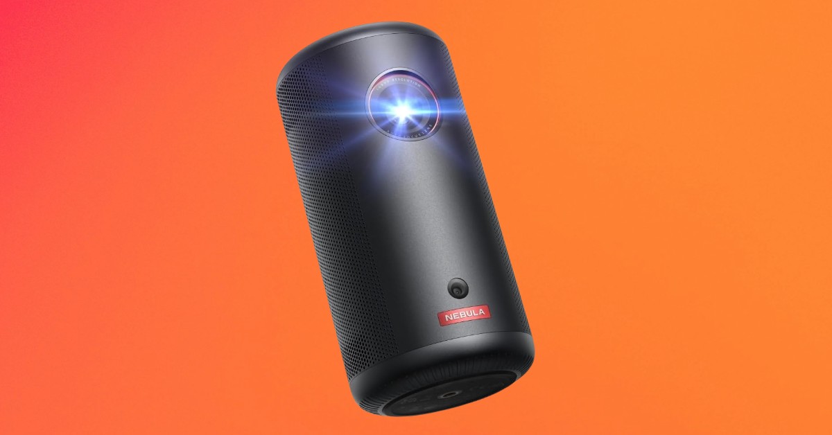 NEBULA Capsule 3 GTV projector for campervan