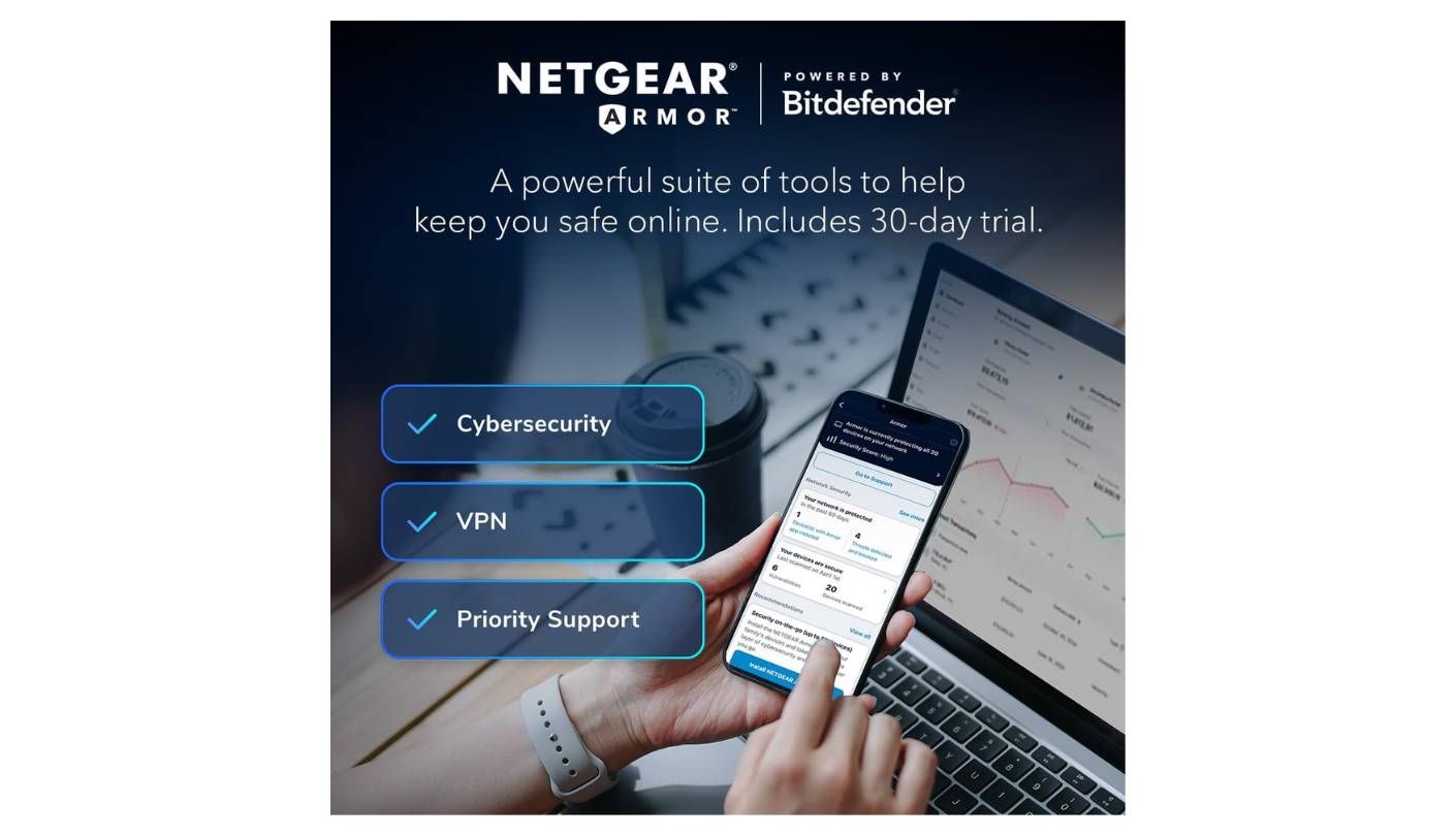 NETGEAR Orbi 770 Series RBE773 whole home wifi mesh network