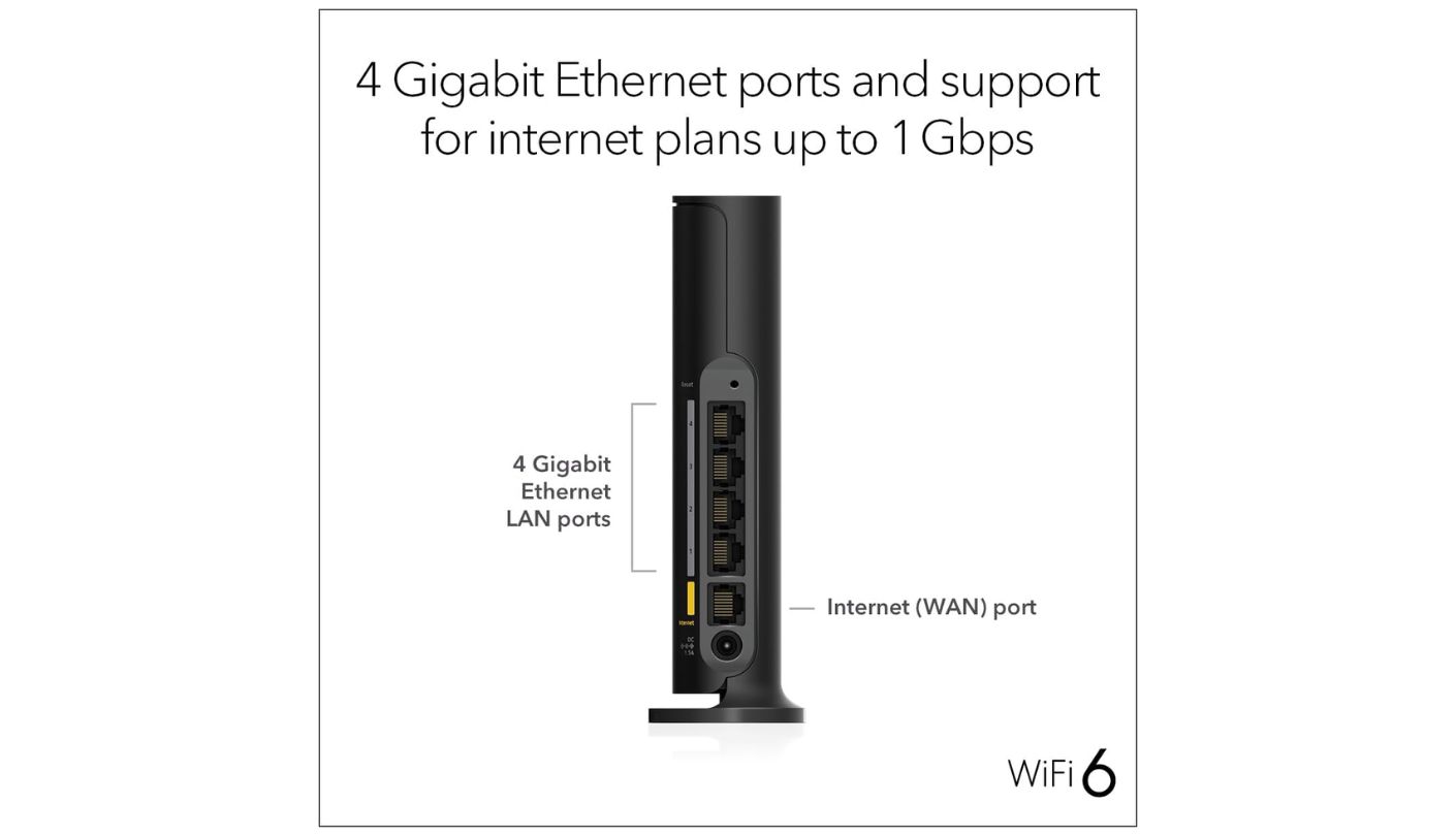 NETGEAR Nighthawk R6700AX gaming router under $100
