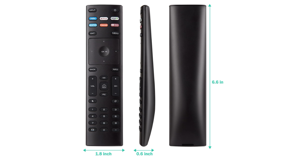 OMAIC XRT136 meilleure télécommande universelle pour vizio tv