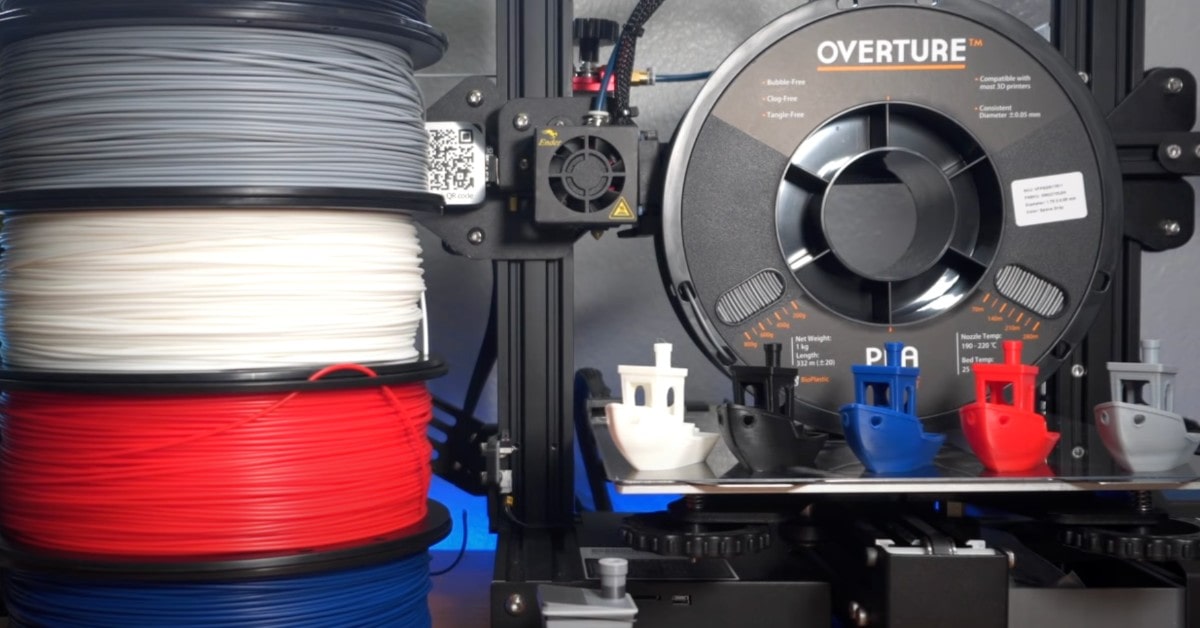 OVERTURE best filament for printing miniatures