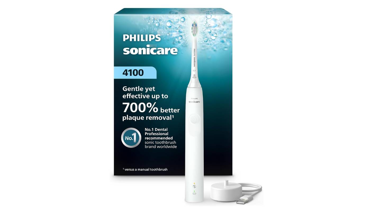 Philips Sonicare 4100 electric toothbrush under 100