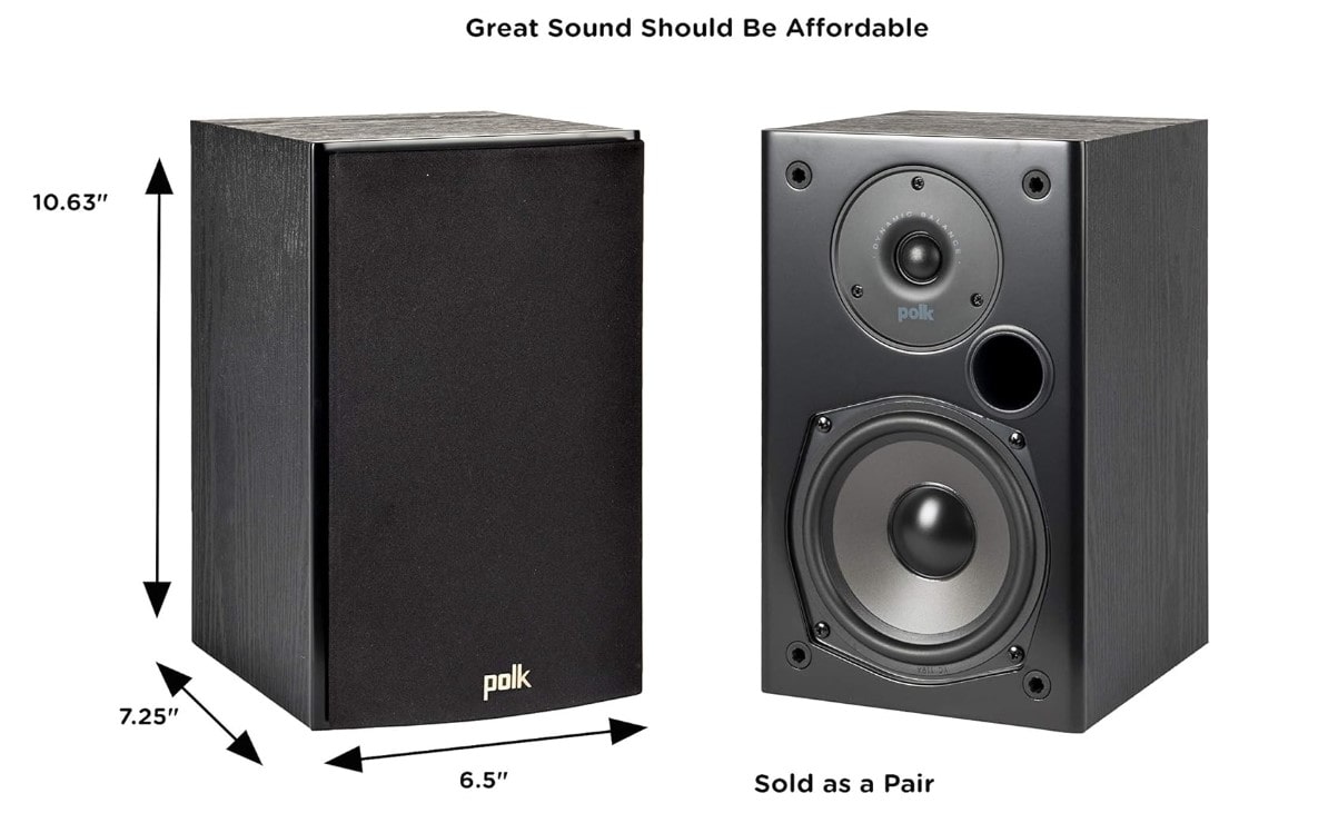 Cinéma maison Polk Audio T Series à petit budget