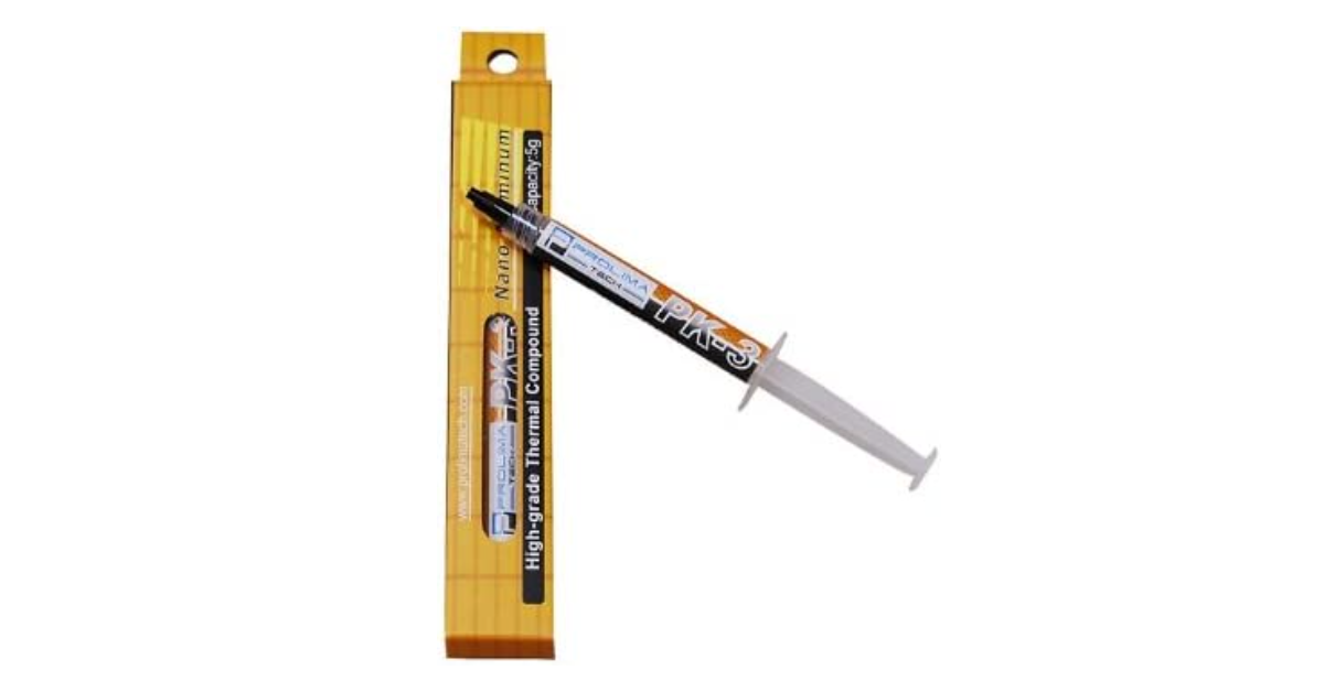 Prolimatech Pk-3 Nano Aluminum thermal paste for laptop