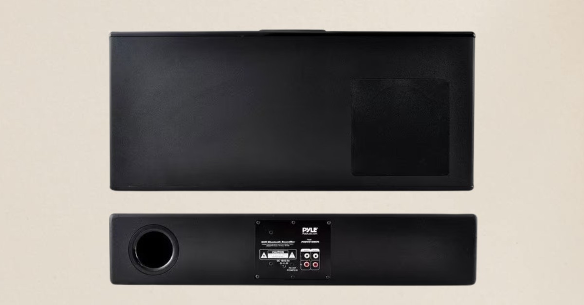 Pyle 3D sound bar with fm radio