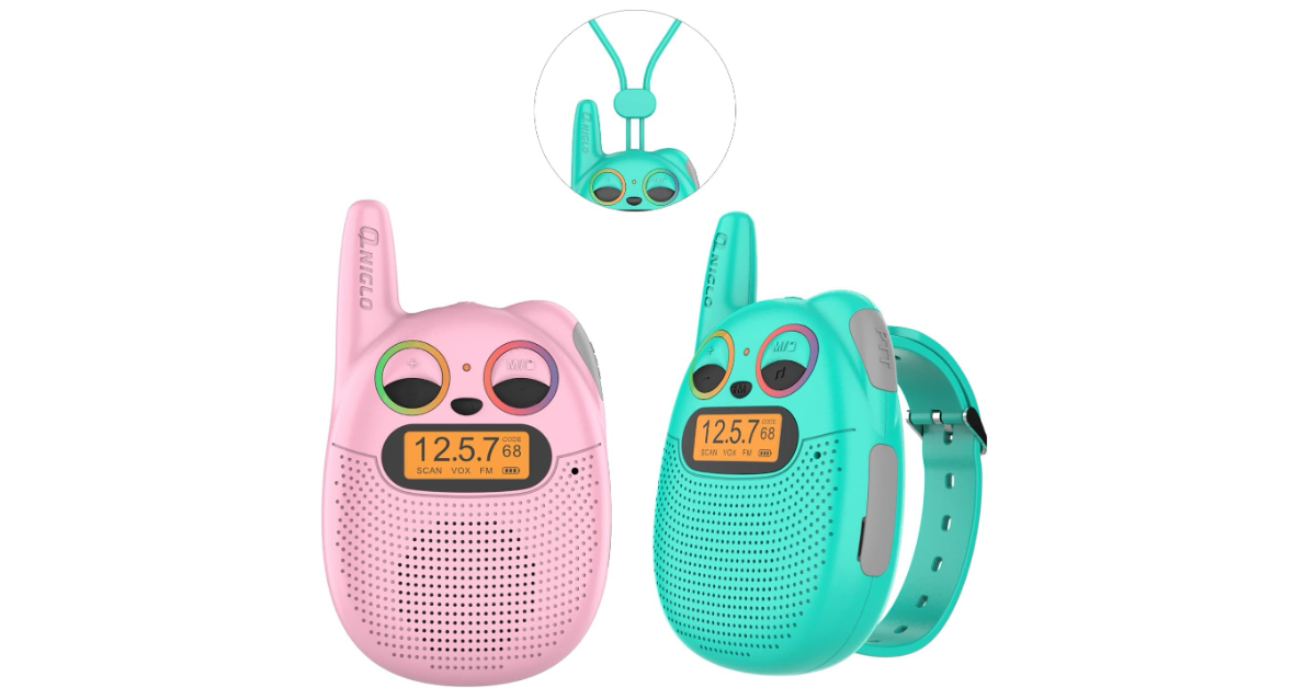 Qniglo walkie talkies for kids