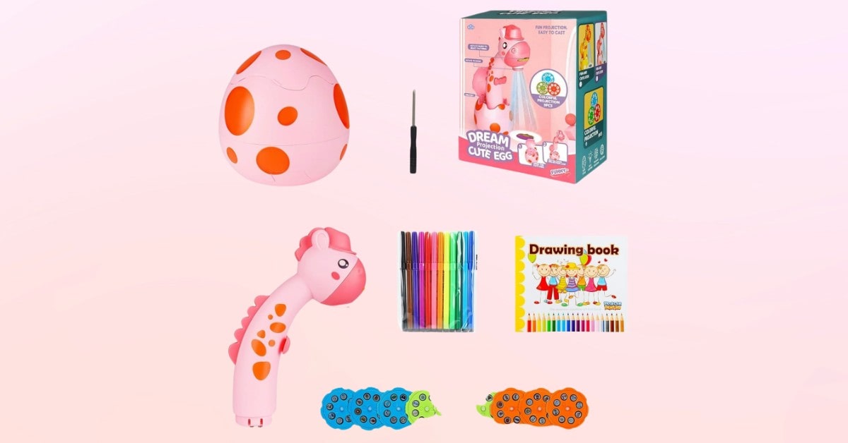 KETIEE Vidéoprojecteur pour enfants dessin
