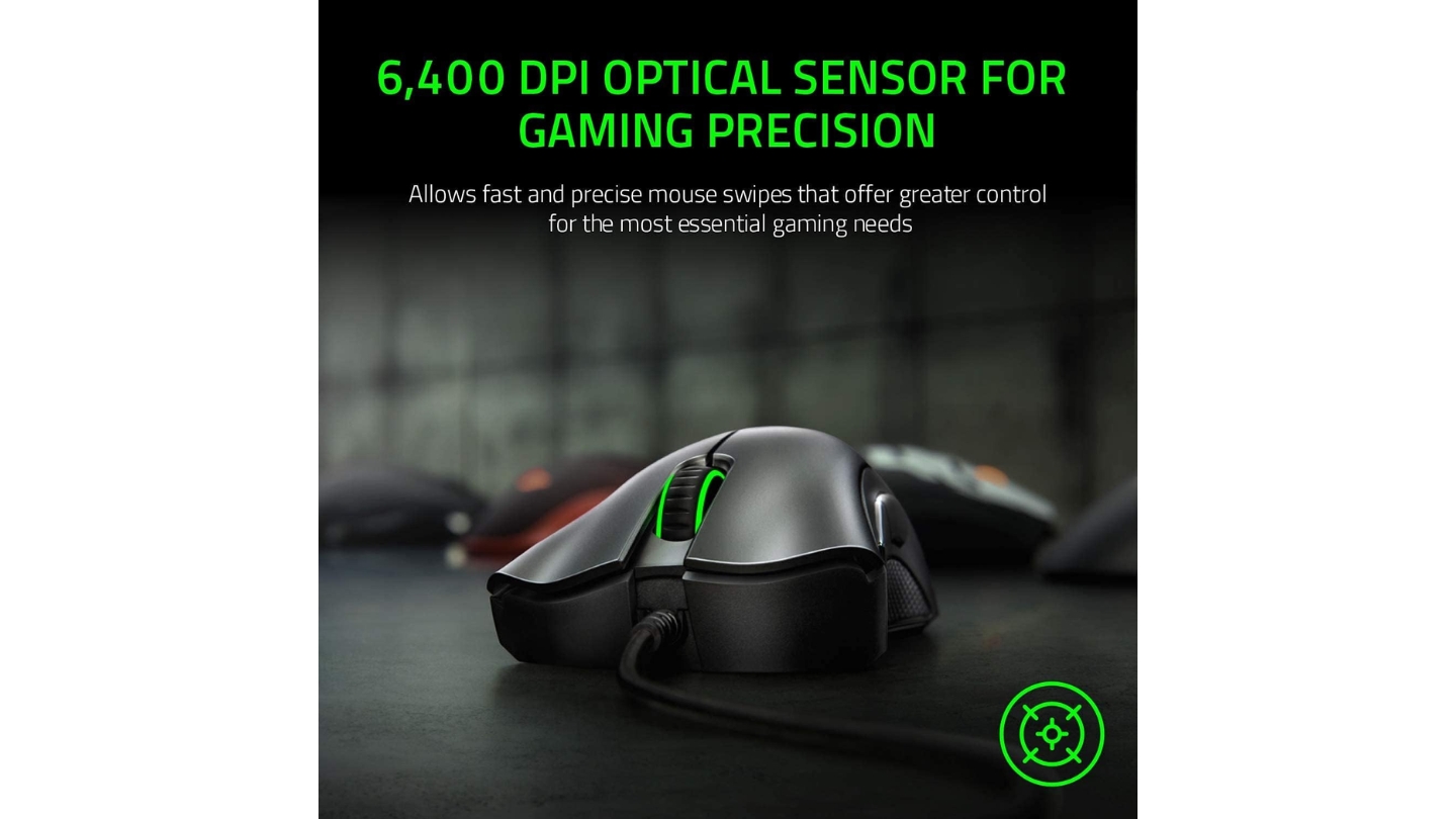 Souris de jeu Razer DeathAdder Essential pour l'argent