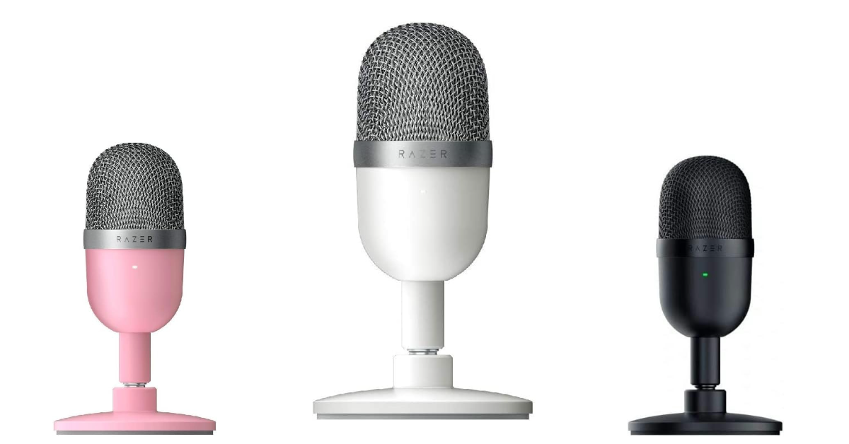 Razer Seiren condenser mic for streaming