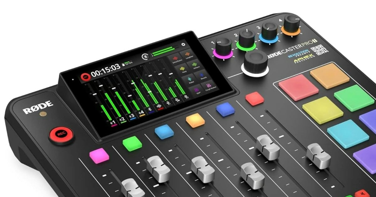 Rode podcast mixer