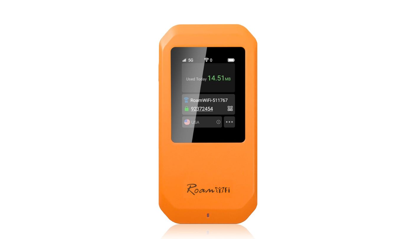 RoamWiFi 5G Pro portable wifi hotspot