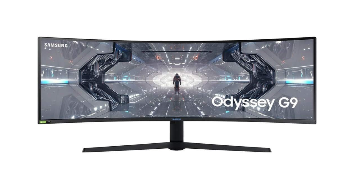 SAMSUNG 49" Odyssey G9 meilleur moniteur gaming 4k
