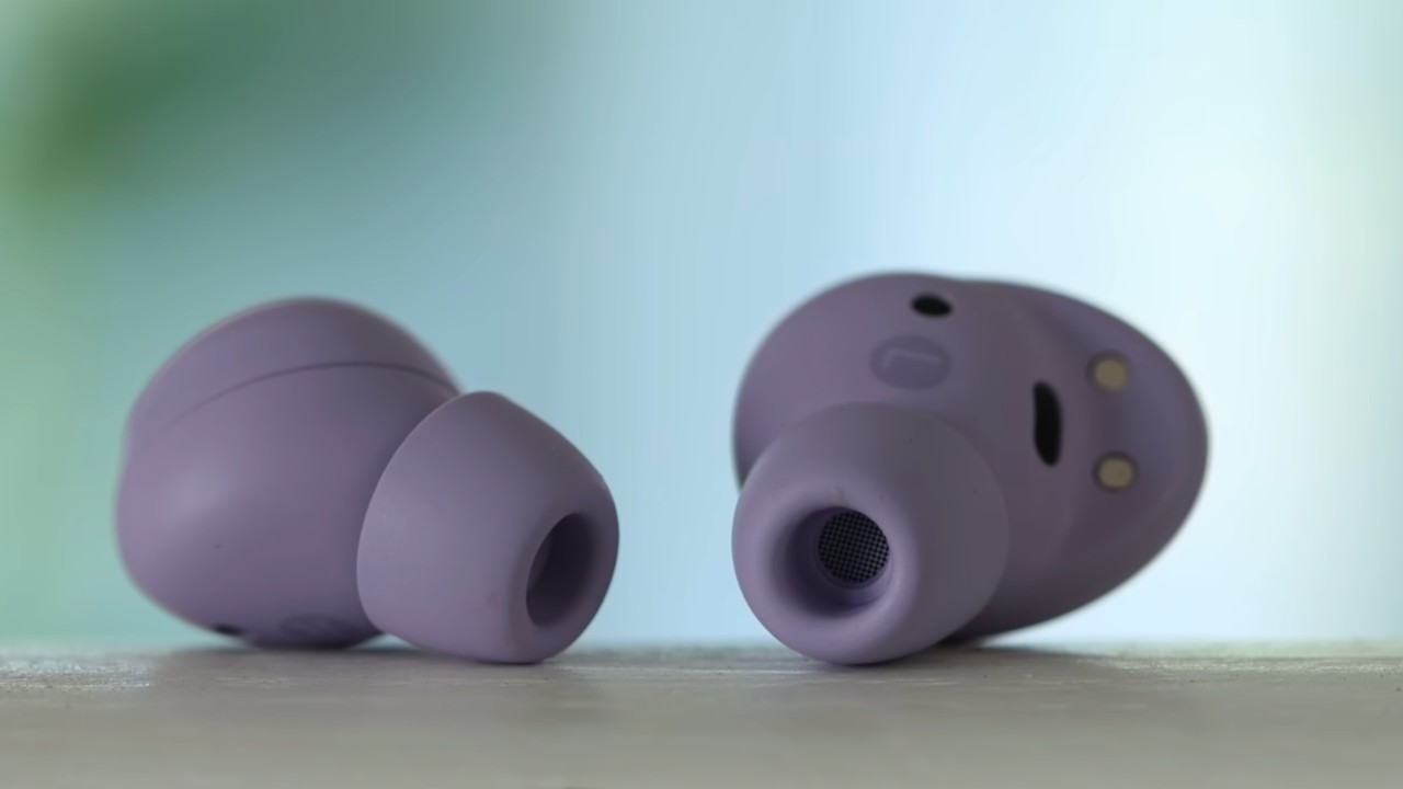 Samsung Galaxy Buds 2 Pro earbuds with noise canceling