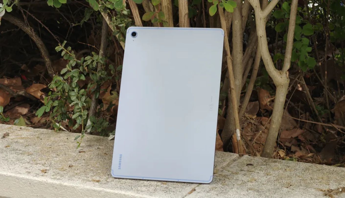 Samsung Galaxy Tab S10 FE Plus tablet for reading textbooks