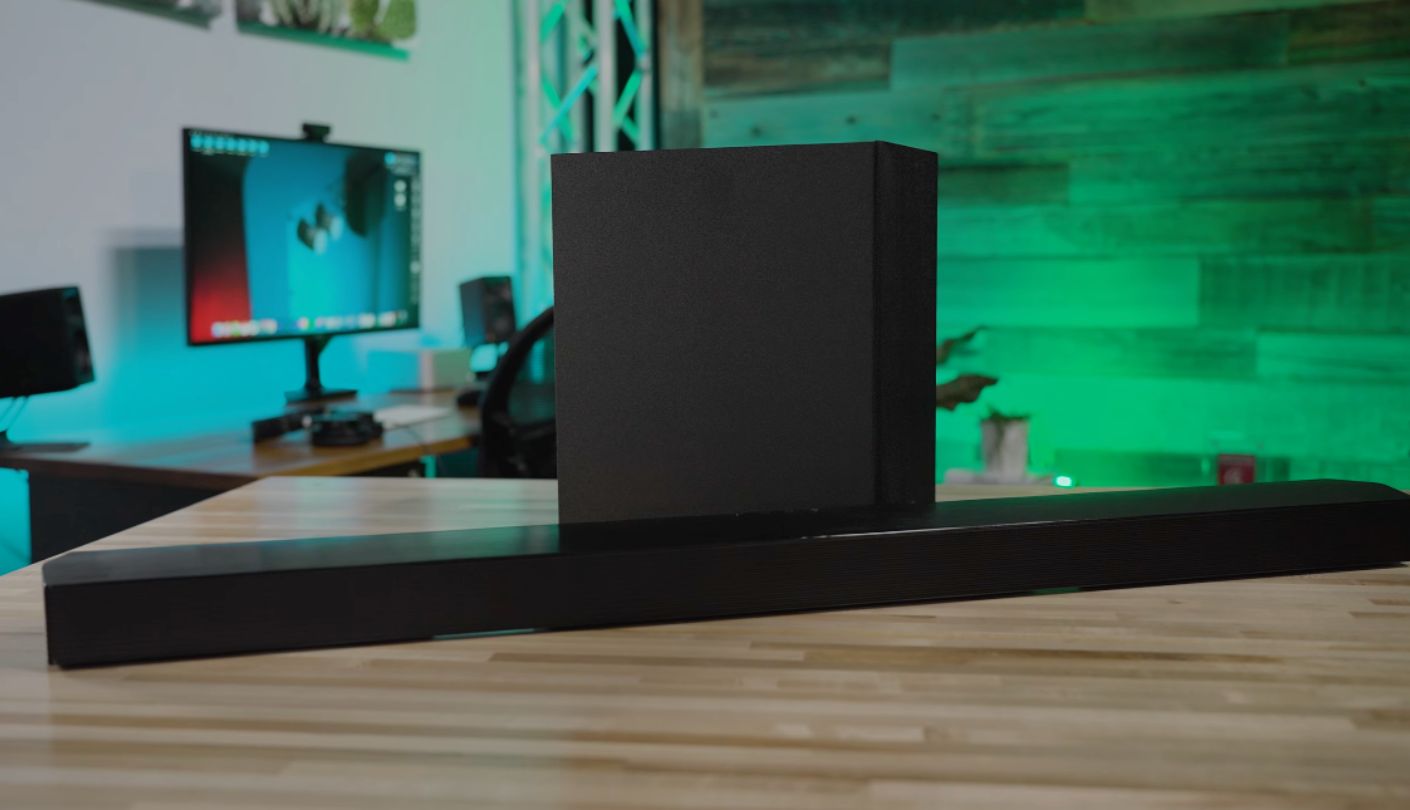 Samsung HW-B750D budget soundbar with subwoofer