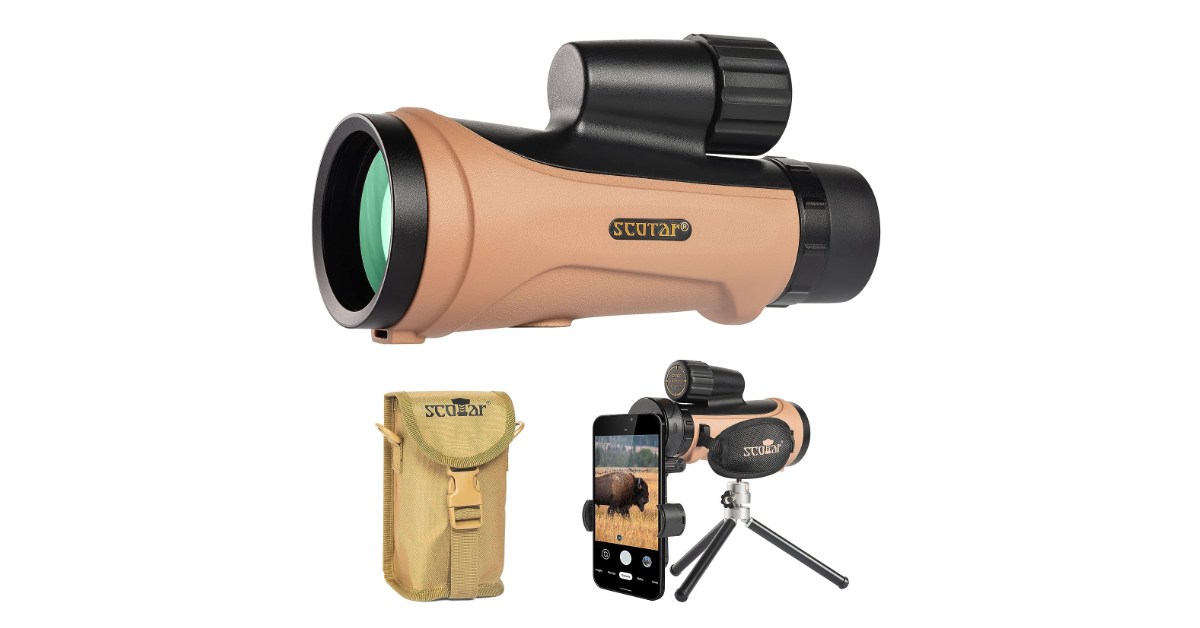 Scotar 12x50 best monocular for long range shooting