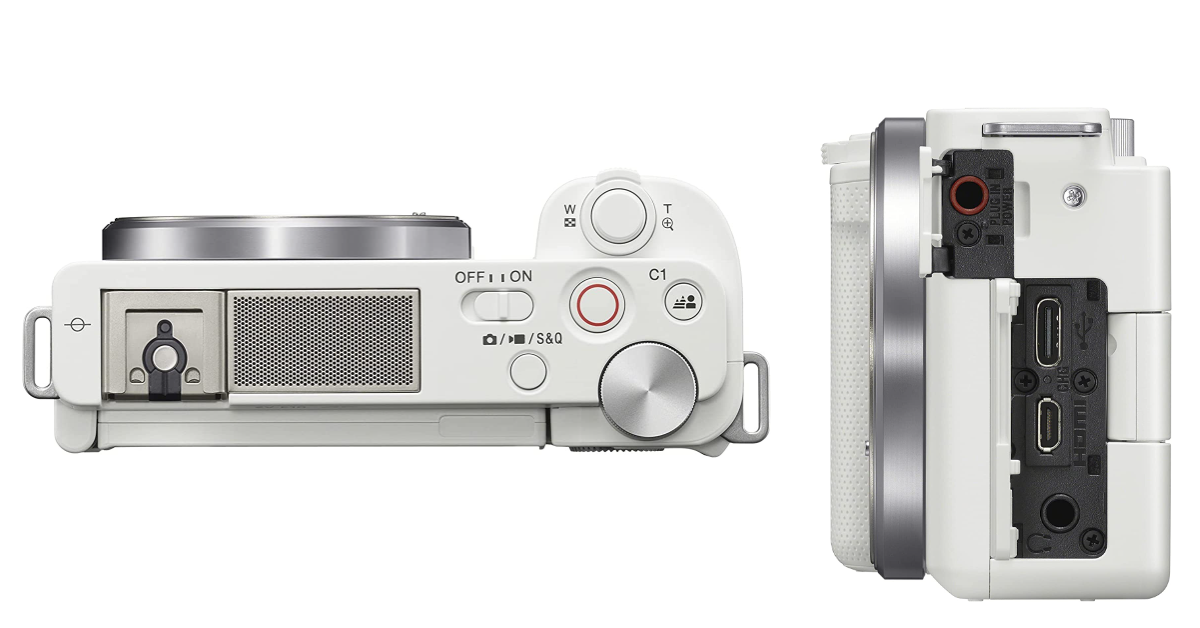 Sony Alpha ZV-E10 camera for video interviews