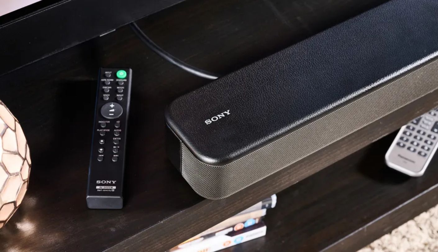 Sony HT-S100F budget soundbar for TV