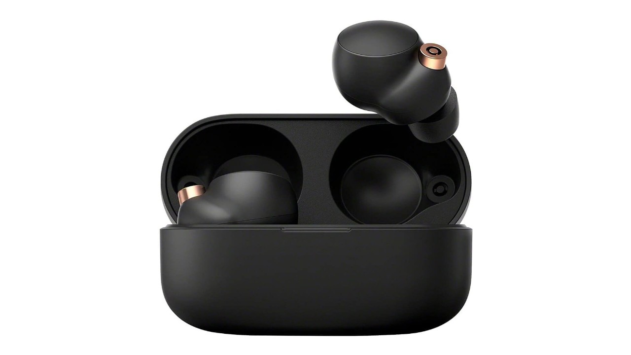 Sony WF-1000XM4 noise canceling earbuds for ios