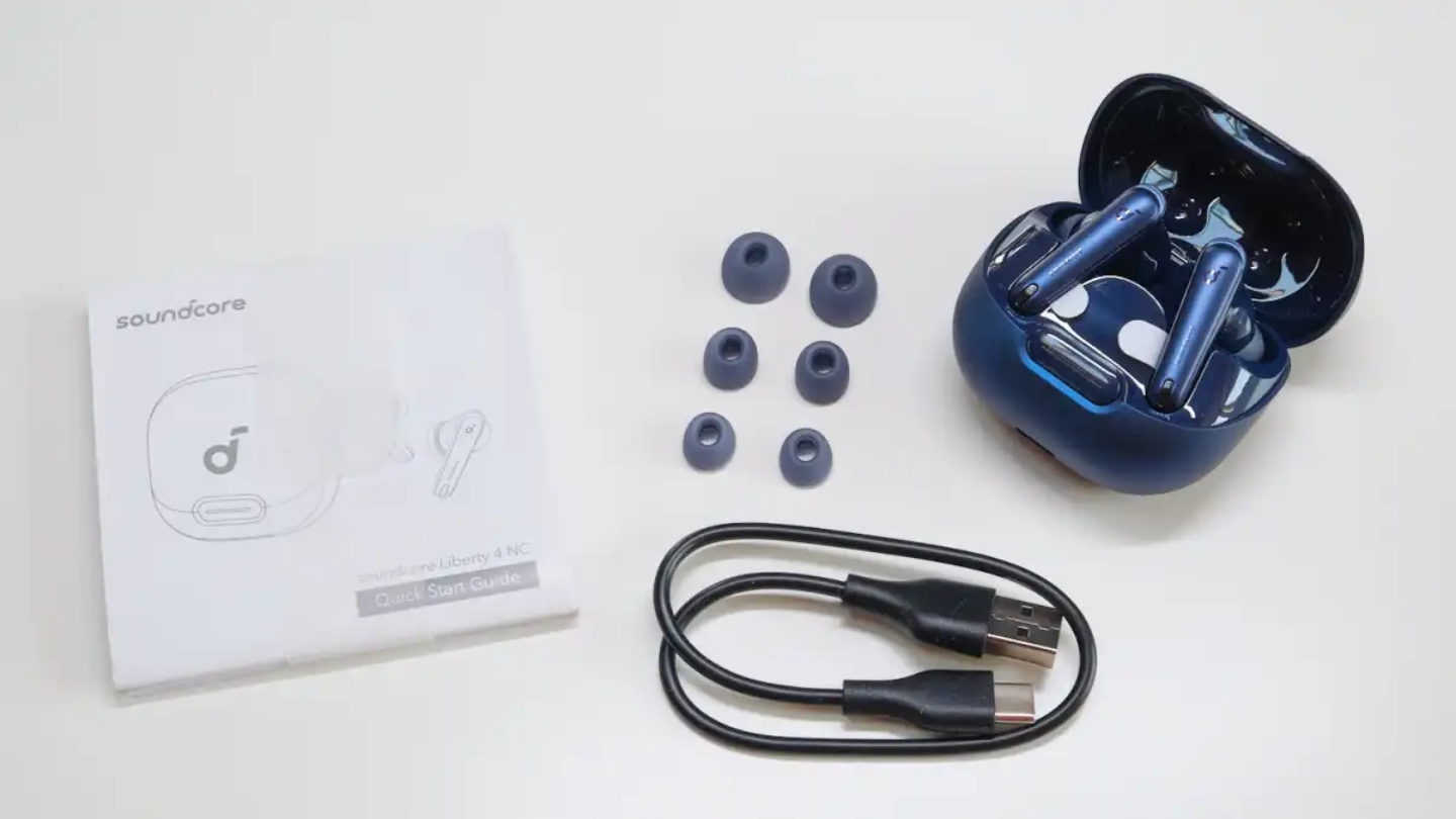 Soundcore Liberty 4 NC noise isolating earbuds for work