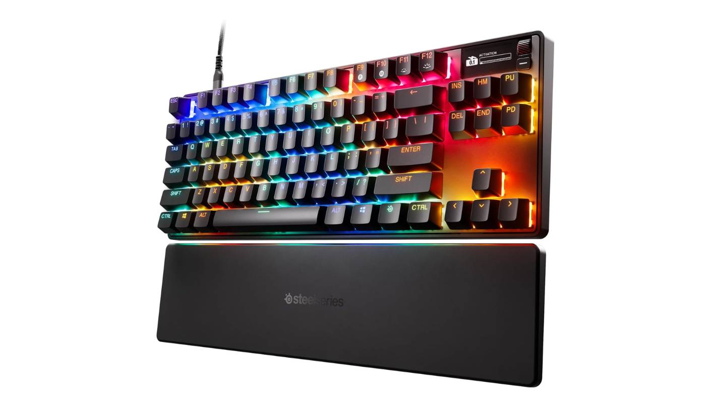 SteelSeries Apex Pro TKL Gen 3 mechanical keyboard for gaming