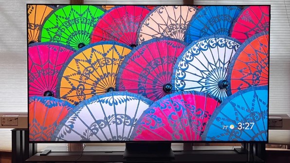 TCL 65QM851G bright room television