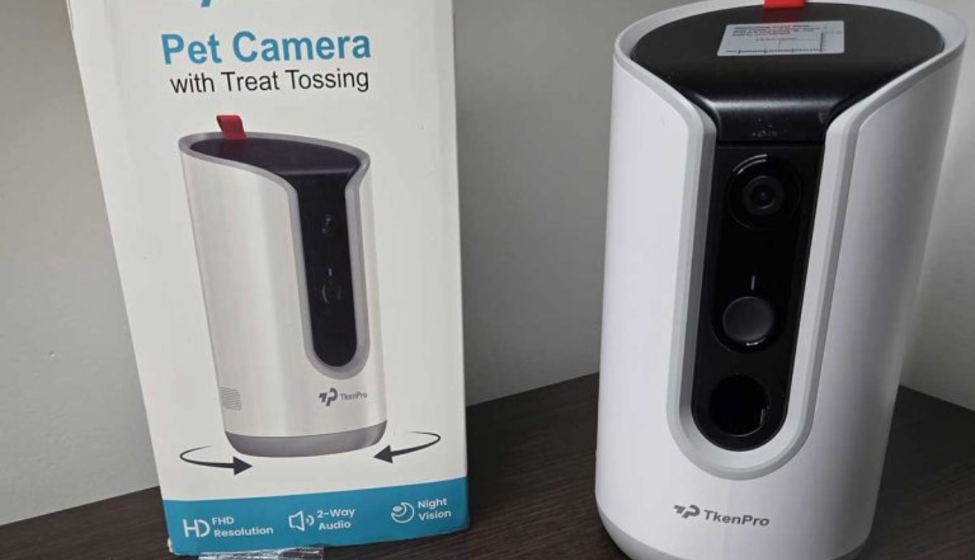 TKENPRO 2K Pet surveillance system Treat Dispenser