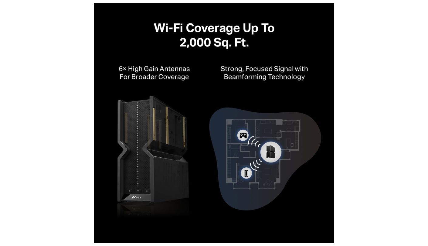 TP-Link Archer BE550 mesh router for fiber internet