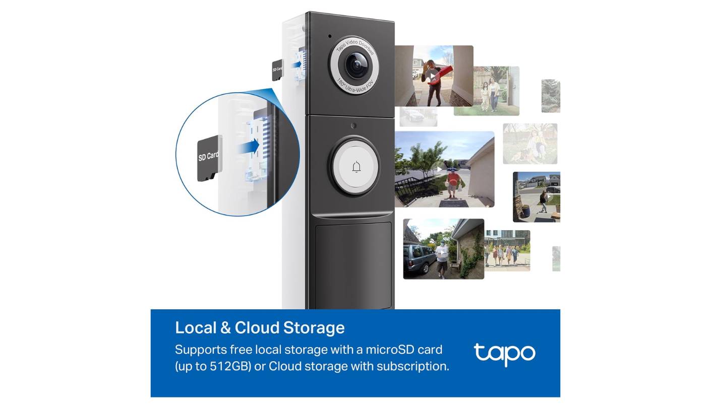 TP-Link Tapo D225 no monthly fee doorbell camera