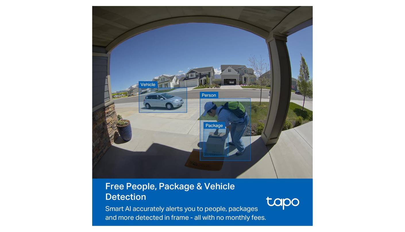 TP-Link Tapo D225 subscription free video doorbell