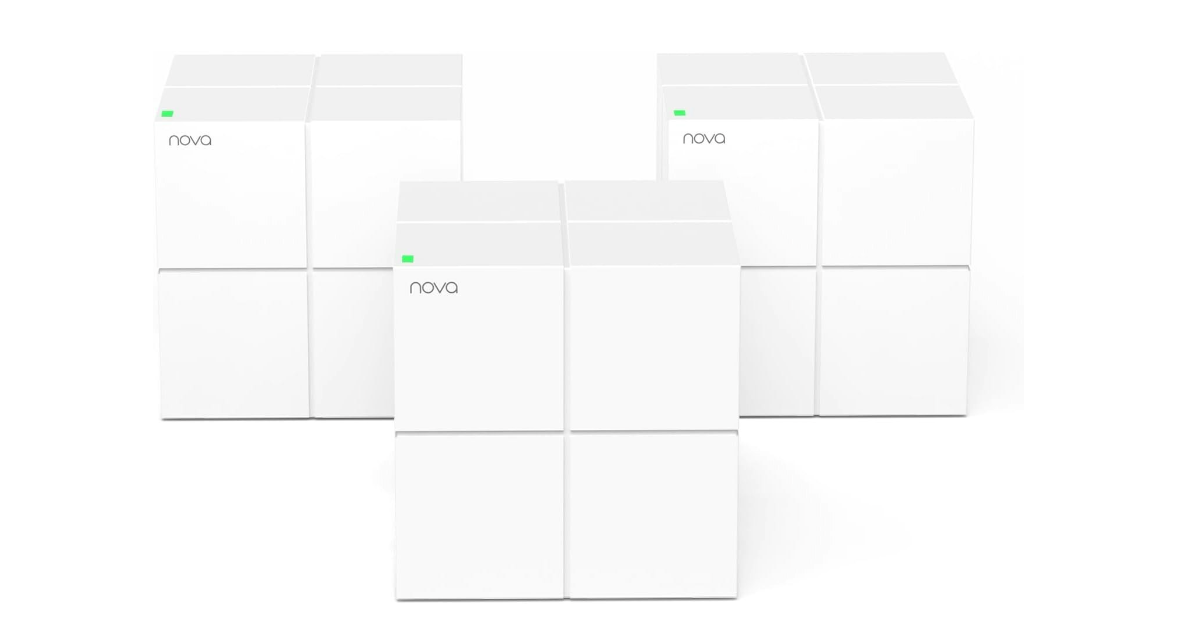 Tenda Nova Mesh WiFi System MW6 best router for starlink