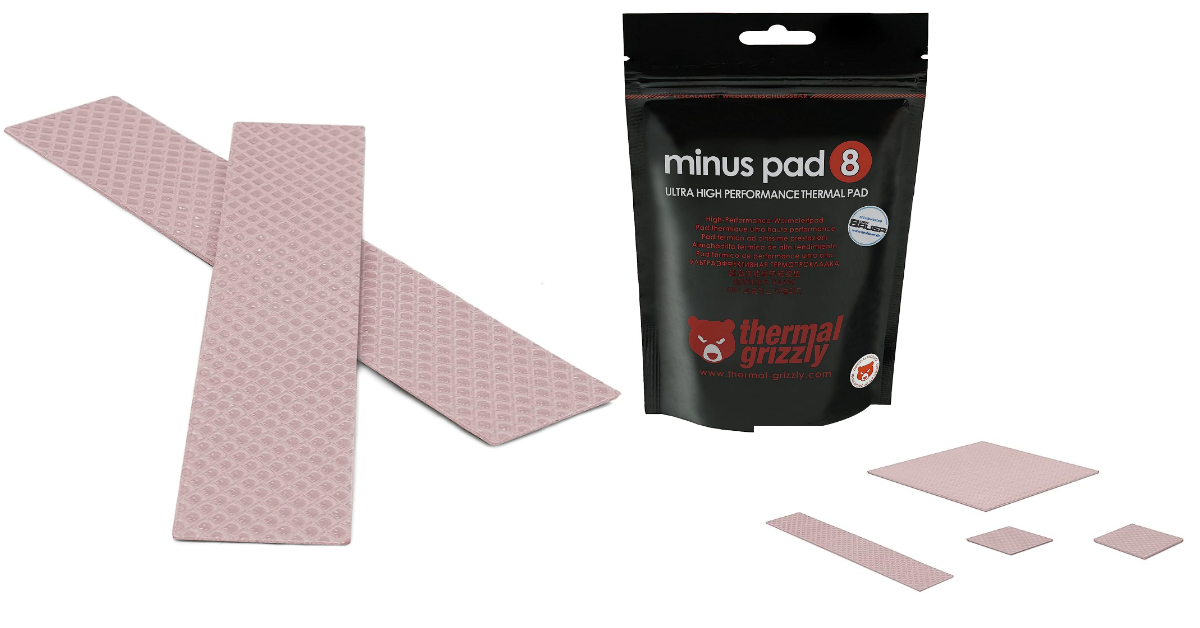 Thermal Grizzly Minus Pad 8 best thermal pads for gpu