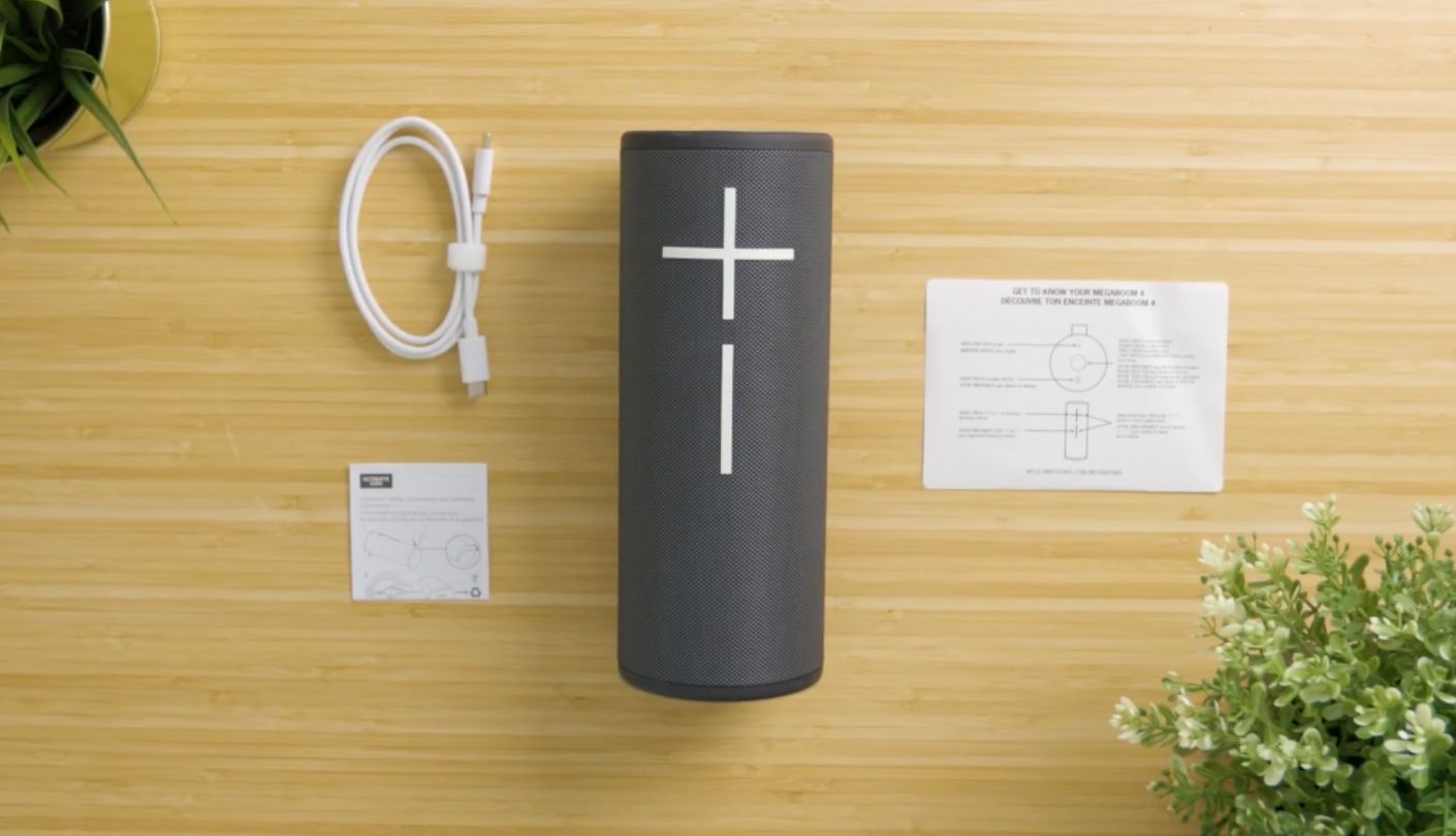 Ultimate Ears MEGABOOM 4 wireless speaker for pool party