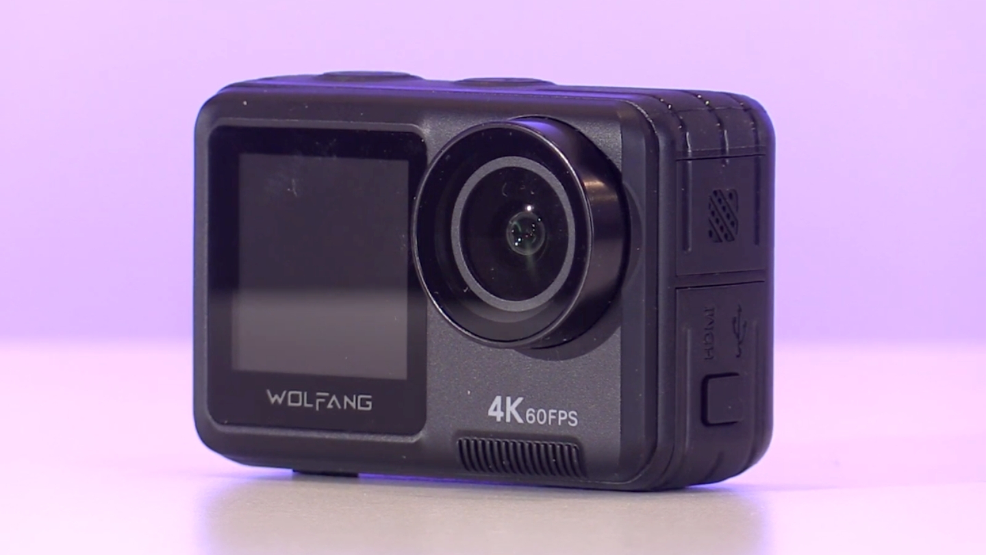 WOLFANG GA420 action camera for vlogging