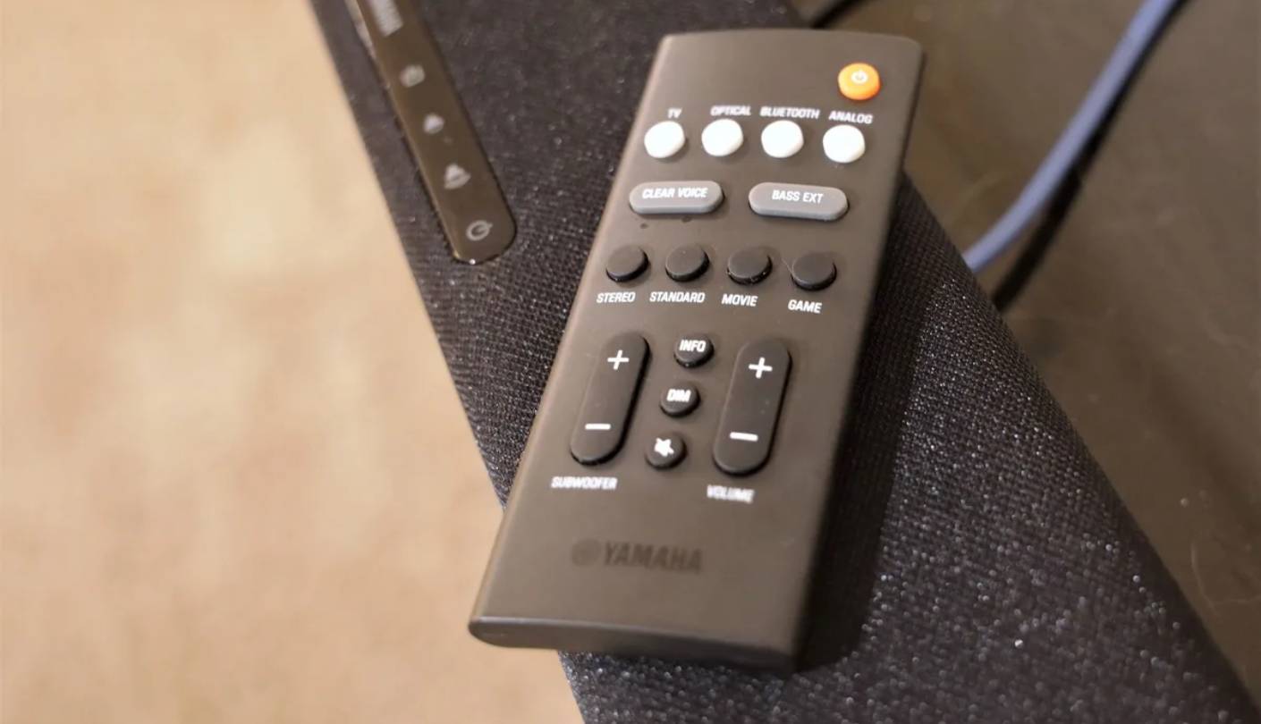 Yamaha SR-C20A budget soundbar for small room