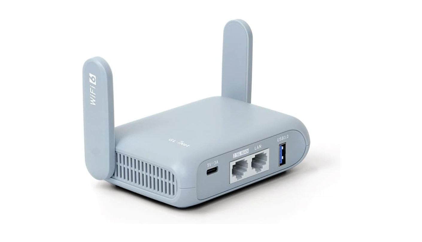 GL.iNet GL-MT3000 Beryl AX travel router hotel wifi security