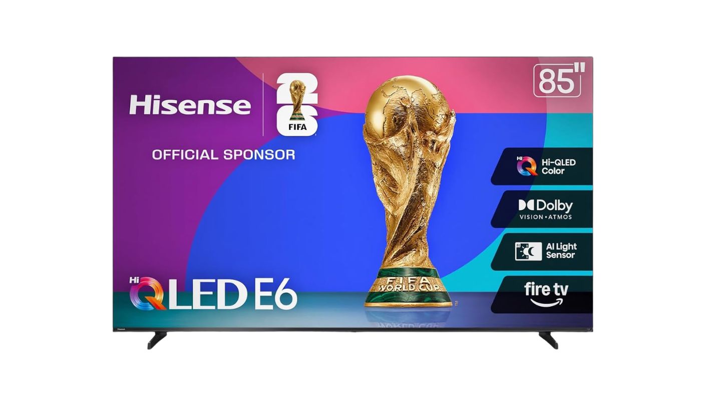 Hisense E6 Cinema Series (85E6QF) 85 inch TV under $1000