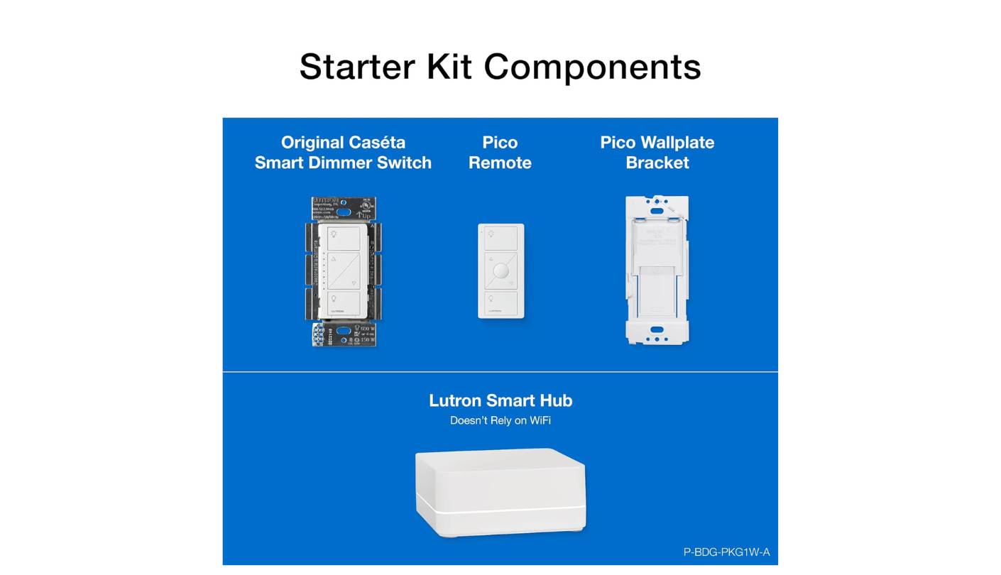 Lutron Diva smart home beginner bundle