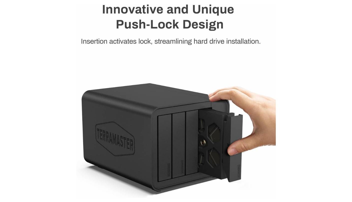 TerraMaster F4-424 Pro NAS for home media server