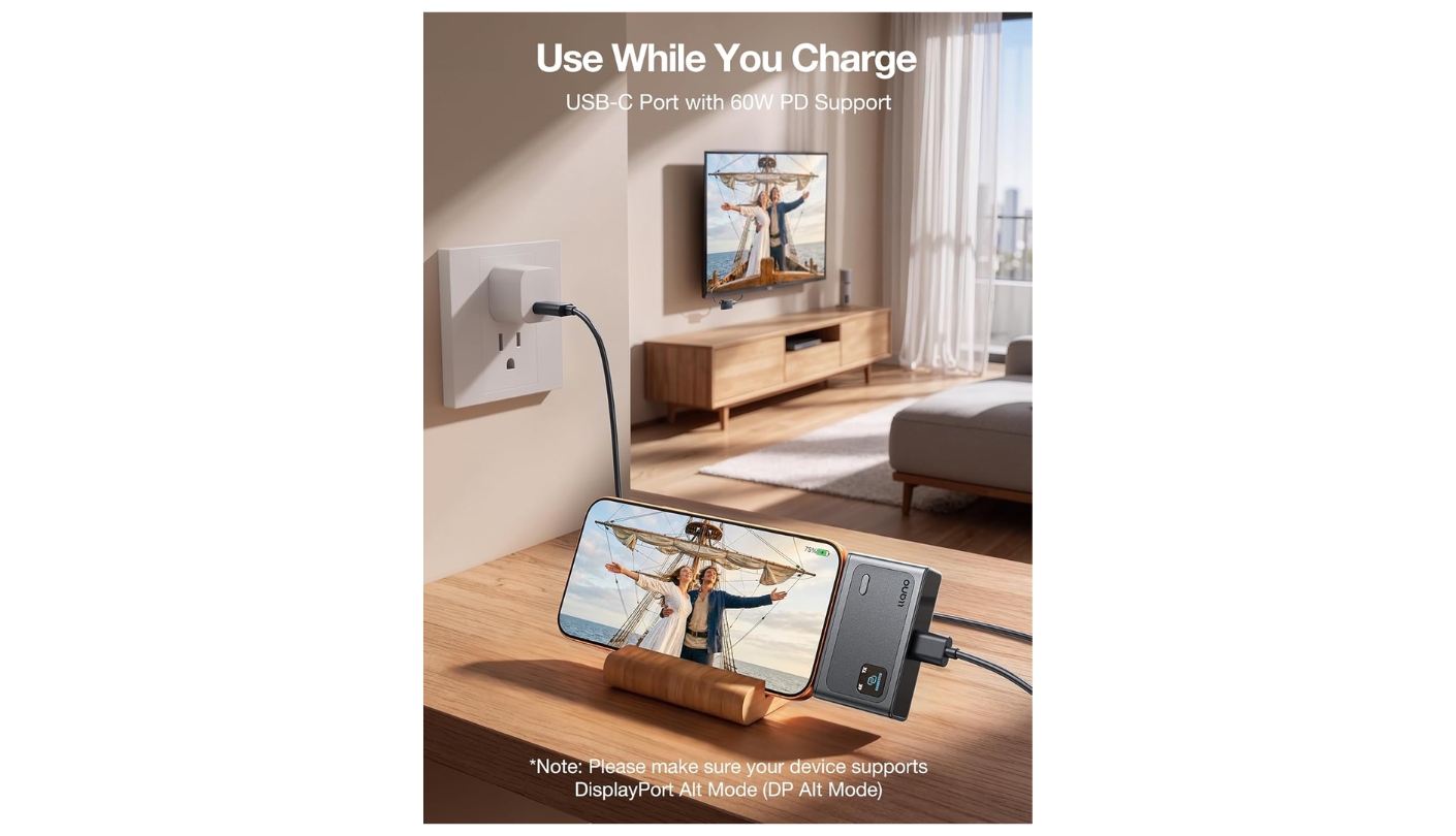 llano S9 Pro USB-C to HDMI wireless adapter