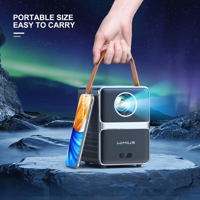 Wimius P61 mini projector Review