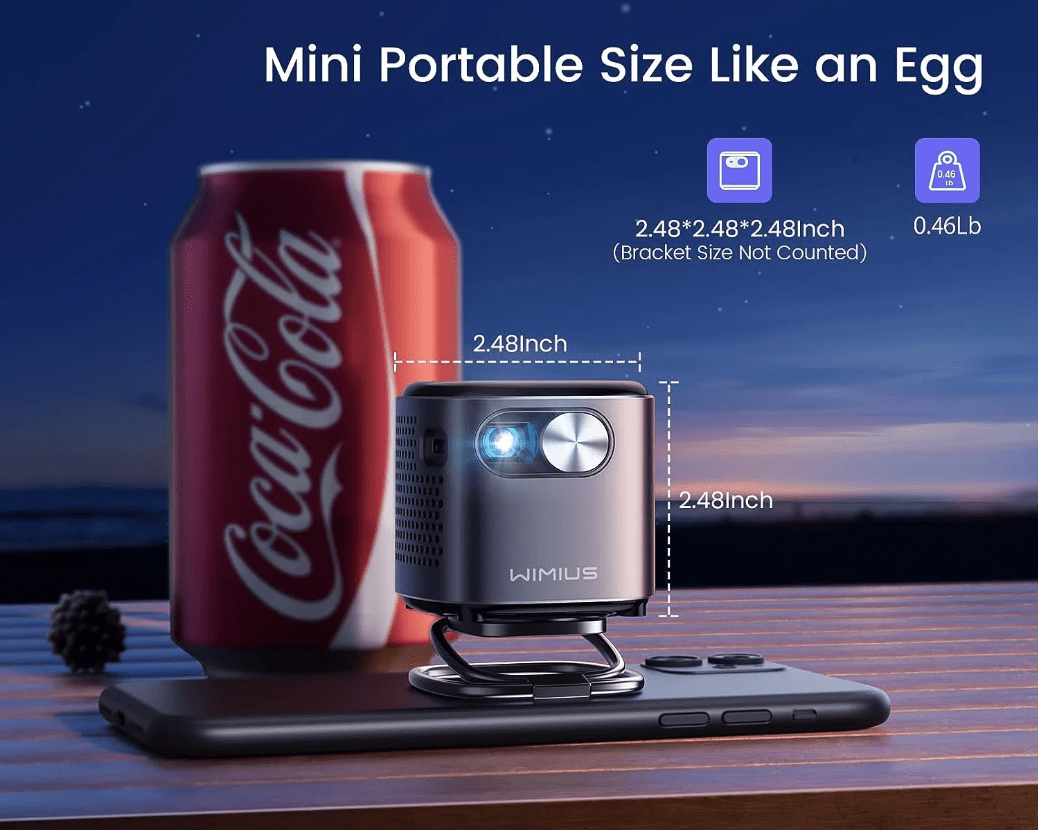 Wimius Q2 Pico Digital Projector Review