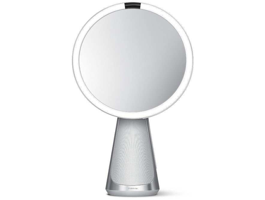simplehuman smart mirror with touchscreen
