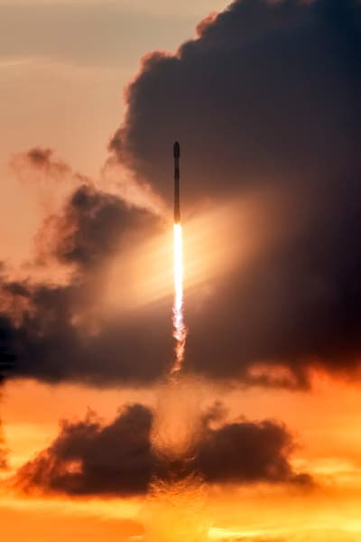 Супутники Starlink на орбіті